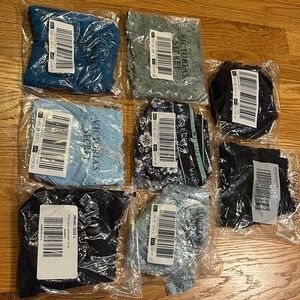 Victoria's Secret size Large Lace and Floral Panty 8 pk Collection NWT